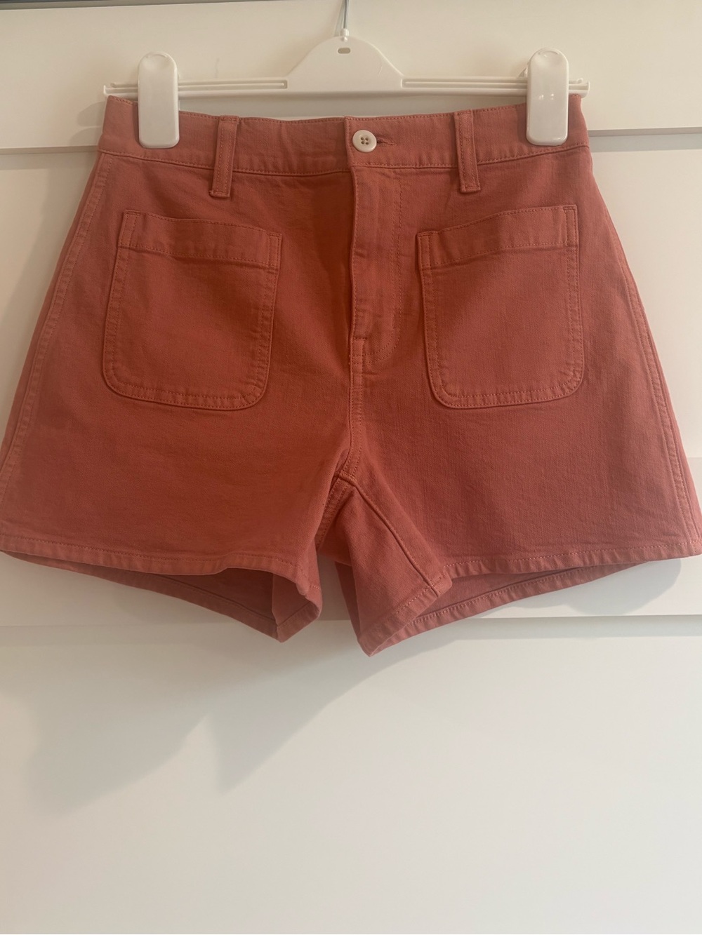 Madewell Dried Rose Emmett 2.0 Shorts Size 26 - Picture 2 of 4